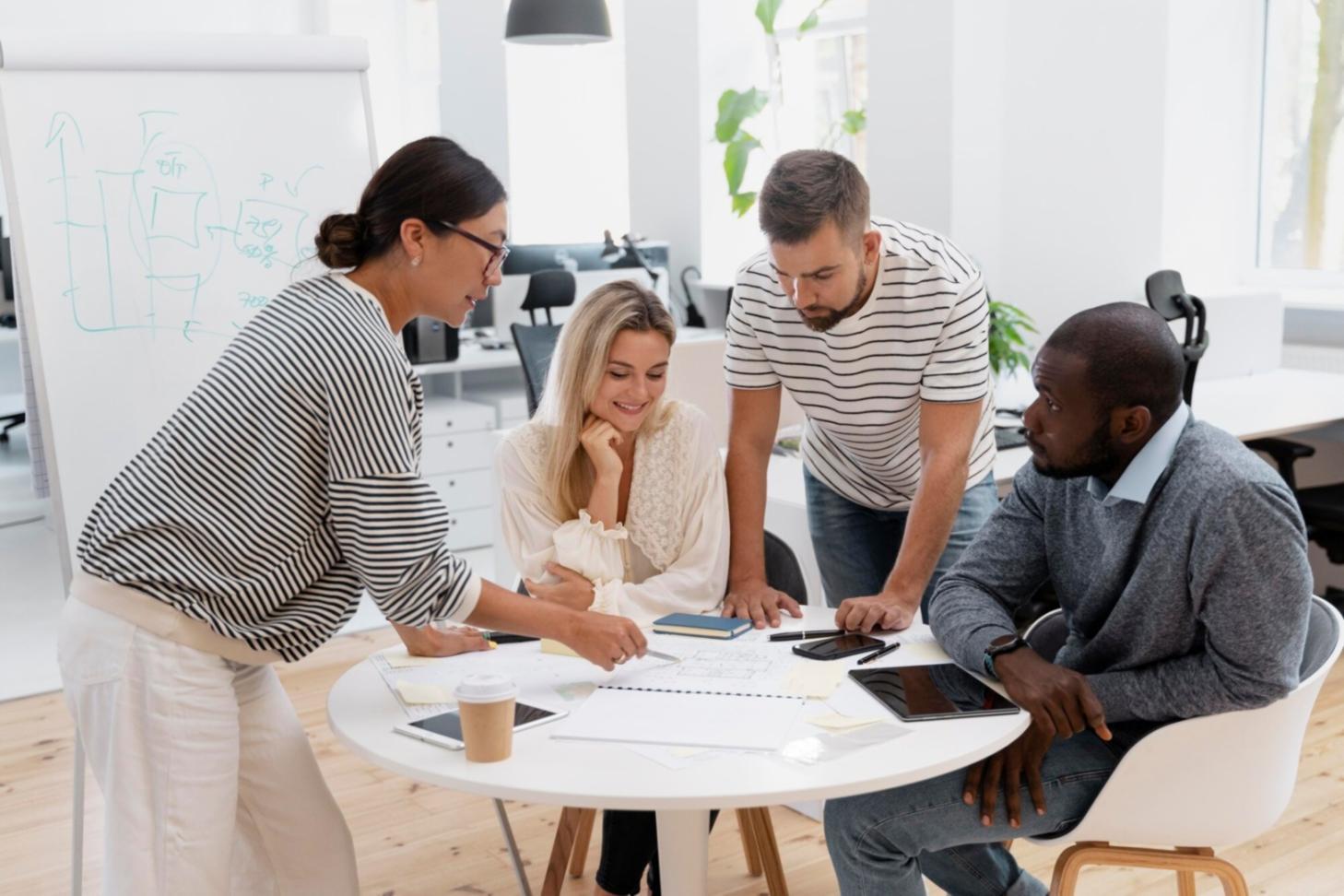 Spațiu de lucru organizat pentru învățare eficientă